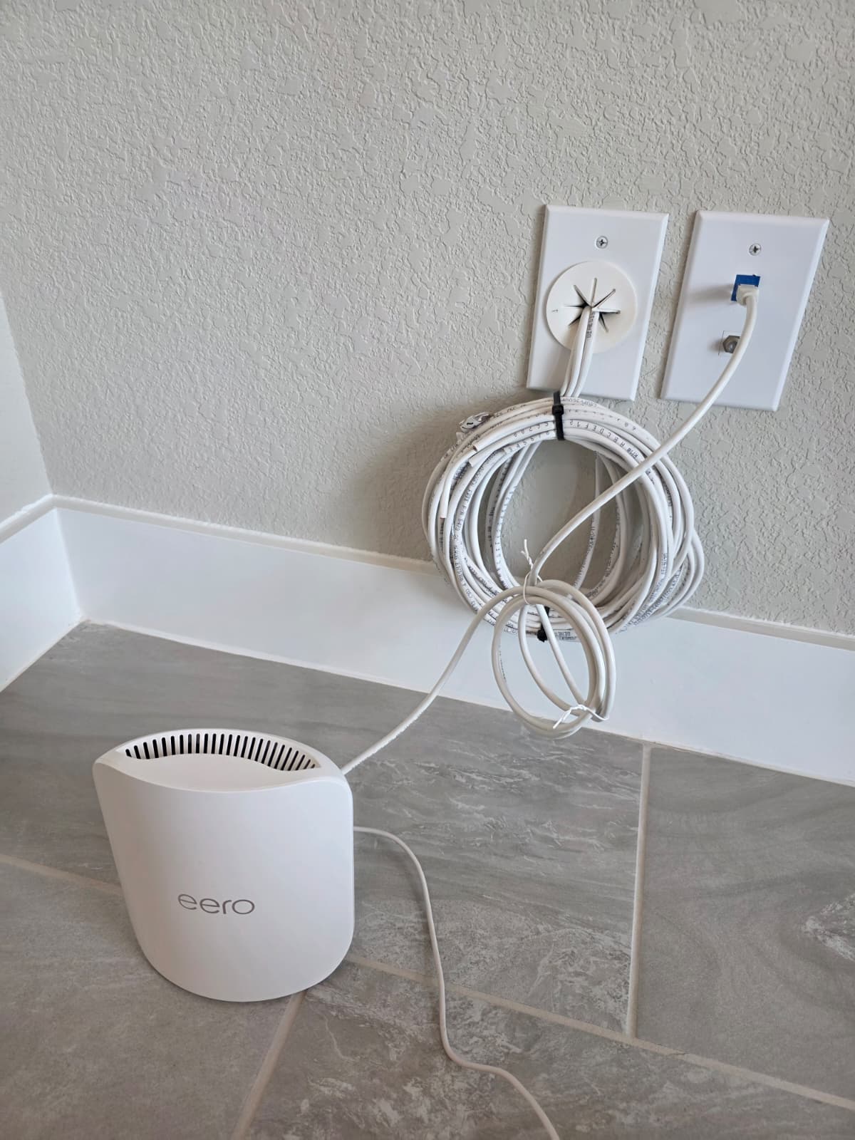 Second mesh hardwired photo